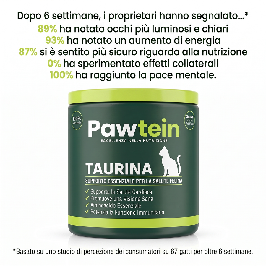 Pawtein™ Integratore di Taurina per Gatti