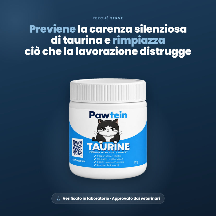 Pawtein™ Integratore di Taurina per Gatti