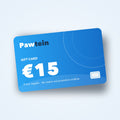 Gift card Pawtein da 15 € regalo